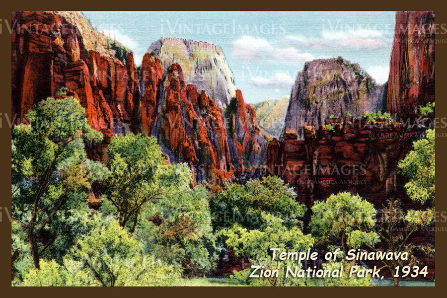 Zion Postcard 1934 - 18