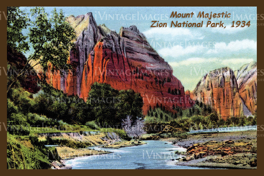 Zion Postcard 1934 - 20