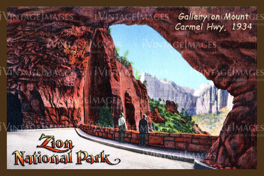 Zion Postcard 1934 - 21