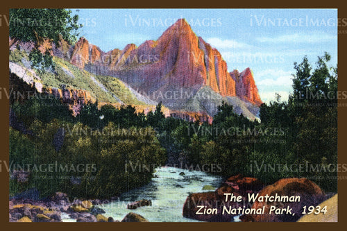 Zion Postcard 1934 - 24