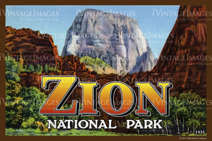 Zion Postcard 1935 - 25