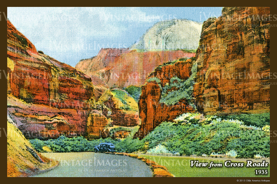 Zion Postcard 1935 - 27