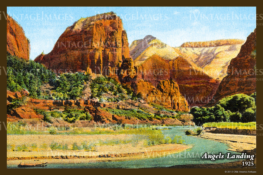 Zion Postcard 1925 - 33