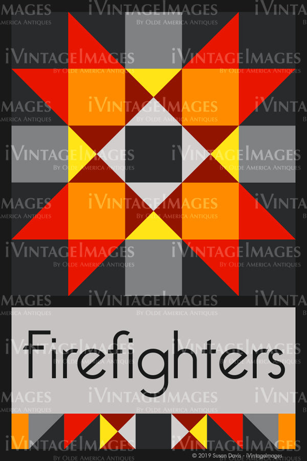 Firefighters Design by Susan Davis - 3