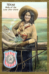 Texas Cowgirl 1910