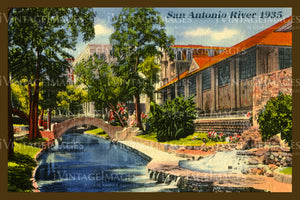 San Antonio River 1935 - 3