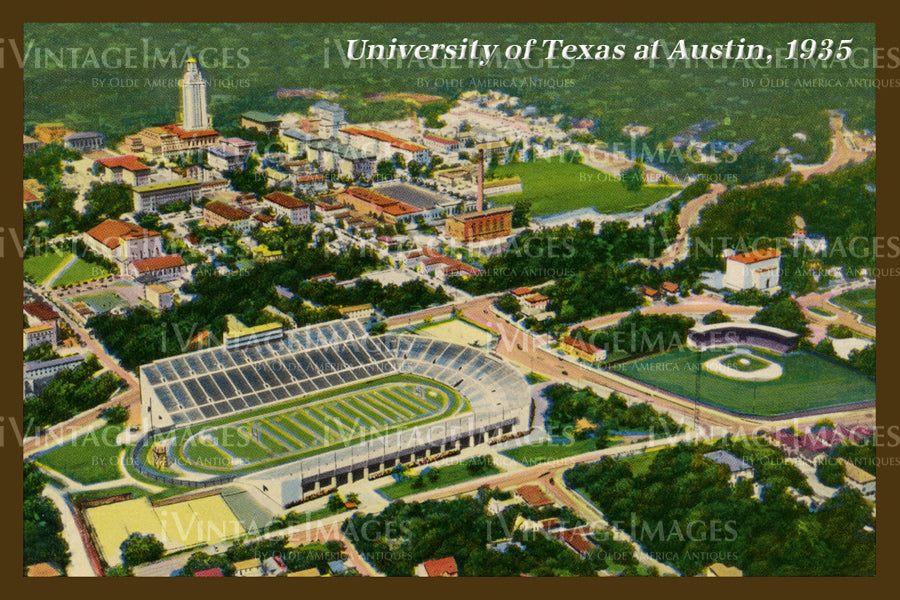 University of Texas Birdseye 1935