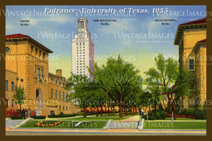 University of Texas Entrance 1935
