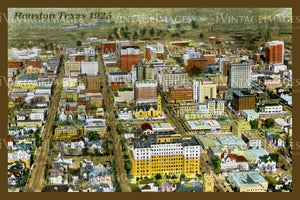 Houston Downtown 1925