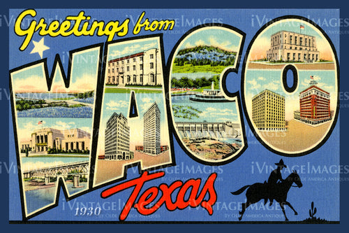 Waco Large Letter 1930