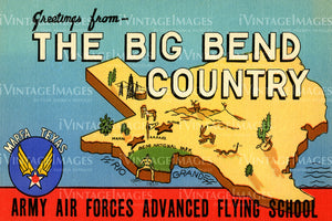 Big Bend Country Large Letter 1945