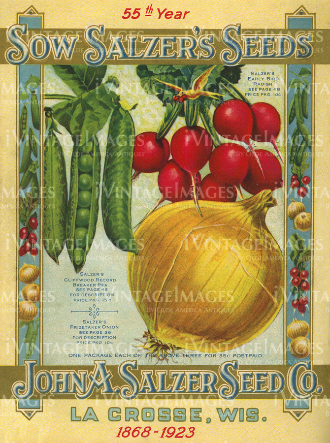 1923 Vegetable Catalog Cover - 043