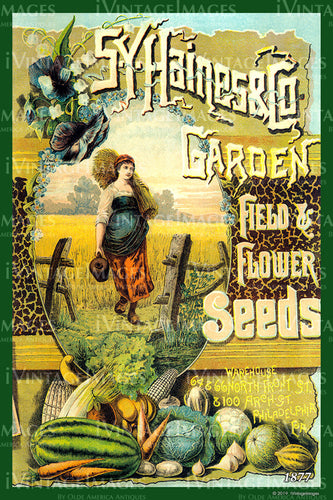 1877 Vegetable Catalog Cover - 001