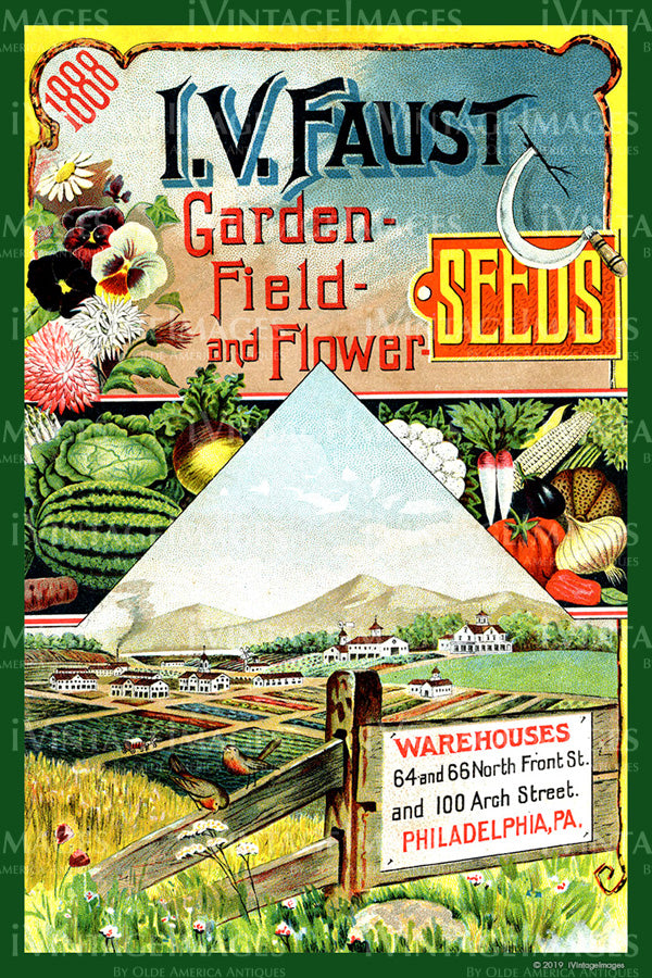 1888 Vegetable Catalog Cover - 002