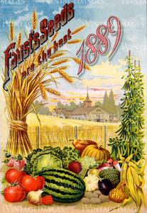1889 Vegetable Catalog Cover - 003