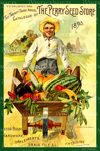 1893 Vegetable Catalog Cover - 004