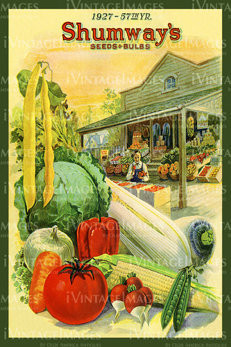 1927 Vegetable Catalog Cover - 023