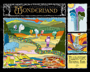 Wonderland Poster - 20x16